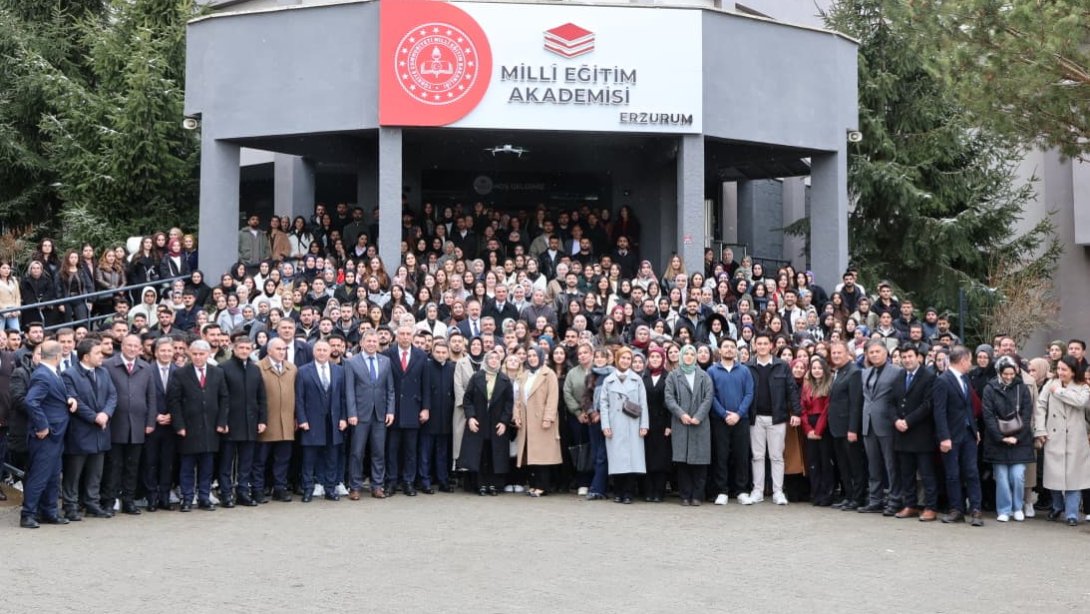 Erzurum Millî Eğitim Akademisi'nde İlk Ders Heyecanı